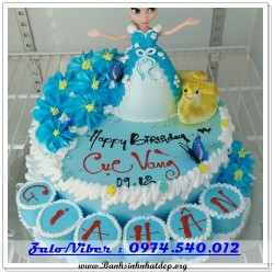 Mẫu Bánh Sinh Nhật Đẹp - A583